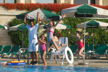 הילדים נהנים בקיץ במלון ענבל צילום יח"צ